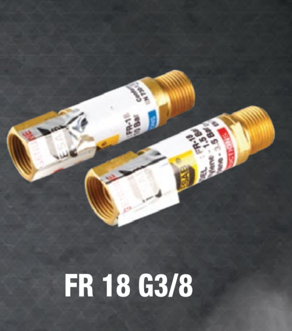 ESAB Flash Back Arrestor FR 18 for Oxygen