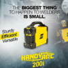 ESAB Handy Arc 204i Arc Welding Machine – Portable 220V IGBT Inverter Welder for MMA Welding – Supports Up to 4mm Electrodes – High Efficiency for Professional & DIY Use