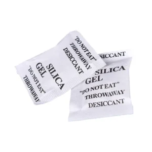Silica Gel Desiccant Packet 5-gram Industrial Grade – (Pack of 50)