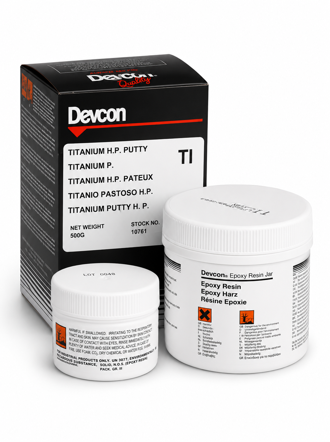 file_00000000d108823094ce1654432e69fe Devcon Titanium Putty - High Performance - Image 1