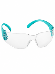 VENUS E-102 Anti-Fog Safety Glasses – Protective Spectacles with Hard-Coated Polycarbonate Lens – IS 5983 Certified – Wrap-Around Design – Regular & Small Sizes Available
