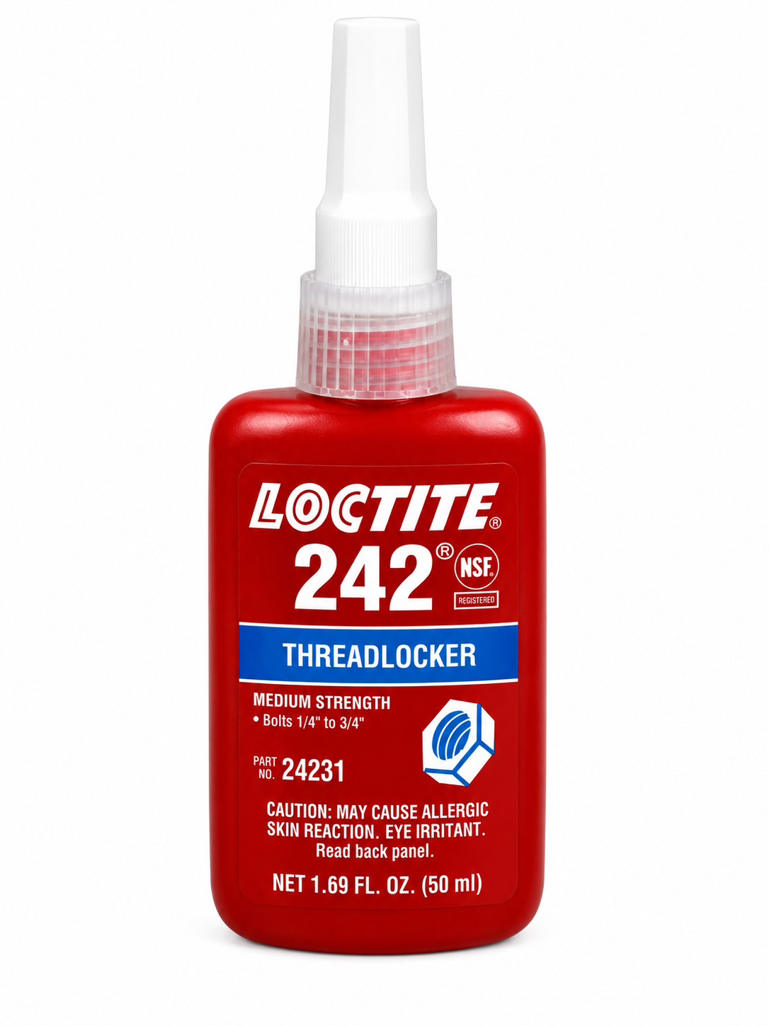 file_000000009b5081f8b4b726a8601443a2 LOCTITE® 242® Medium Strength Threadlocker – Blue, Thixotropic Adhesive, 50ml - Image 1