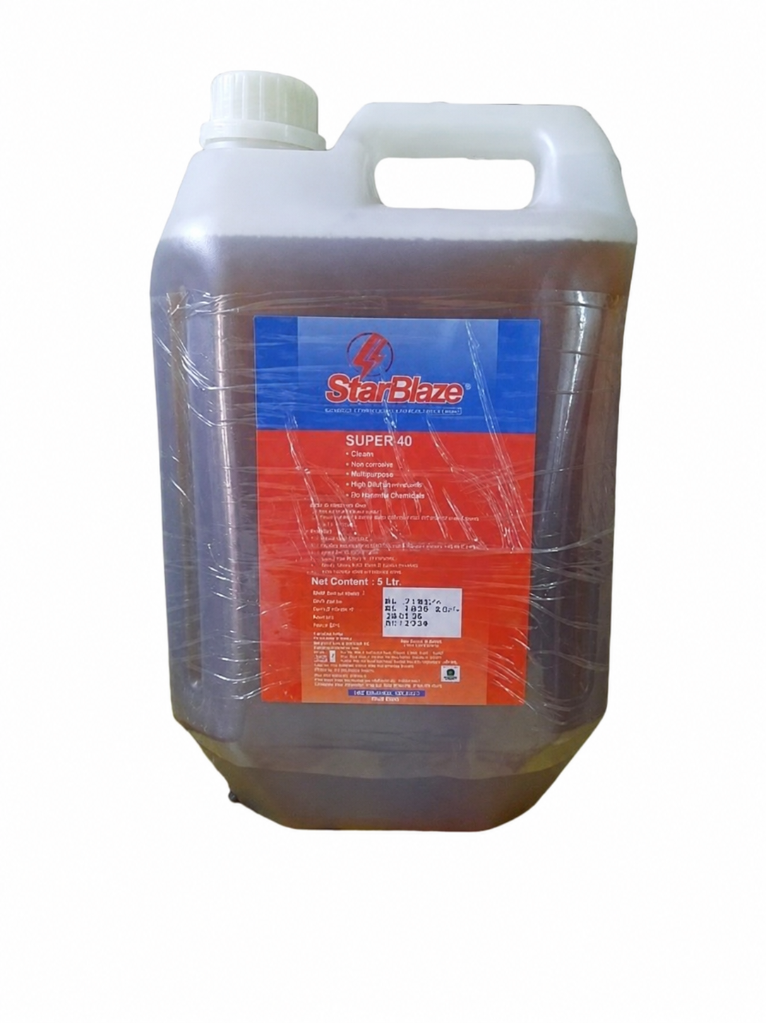 file_00000000b8f481f5b8218d708301c0d9 StarBlaze 17C01 Super 40 Four In One Rust Remover – Heavy Duty 5 Litre Can for Industrial & Electrical Applications with High Corrosion Resistance and Wide Temperature Range - Image 1