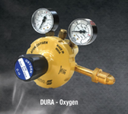 ESAB DURA 0-10 Oxygen Regulator  Double Stage – Heavy-Duty Pressure Regulator for Cutting & Heating – 300 Bar Inlet, 1000 L/min Flow, ISI Certified - Image 2
