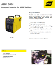 ESAB Arc-300i MMA Inverter Welding Machine, 30-300A - Image 2