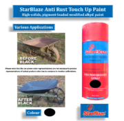 StarBlaze 11C02 Anti Rust Touch Up Paint – Black, 500 ml (Pack of 2) - Image 3