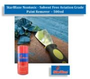 StarBlaze 11C04 Paint Remover – Aviation Grade, Water-Based Paint Stripper – Plastic Safe & Solvent-Free – Biodegradable Formula – 500ml Pack of 2 – Heavy-Duty Paint Removal - Image 4