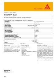 Sikaflex-291i Marine Adhesive Sealant – Waterproof Polyurethane-Based Sealant for Boats, Yachts & Marine Repairs – UV Resistant, Paintable, Non-Corrosive, Low VOC – 300ml Black - Image 8