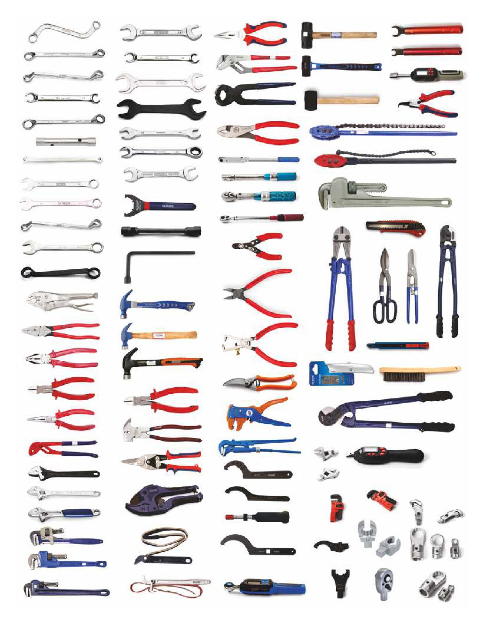 De Neers Professional Hand Tools – Spanners, Pliers, Cutters & Hammers De Neers Professional Hand Tools – Spanners, Pliers, Cutters & Hammers - Image 1