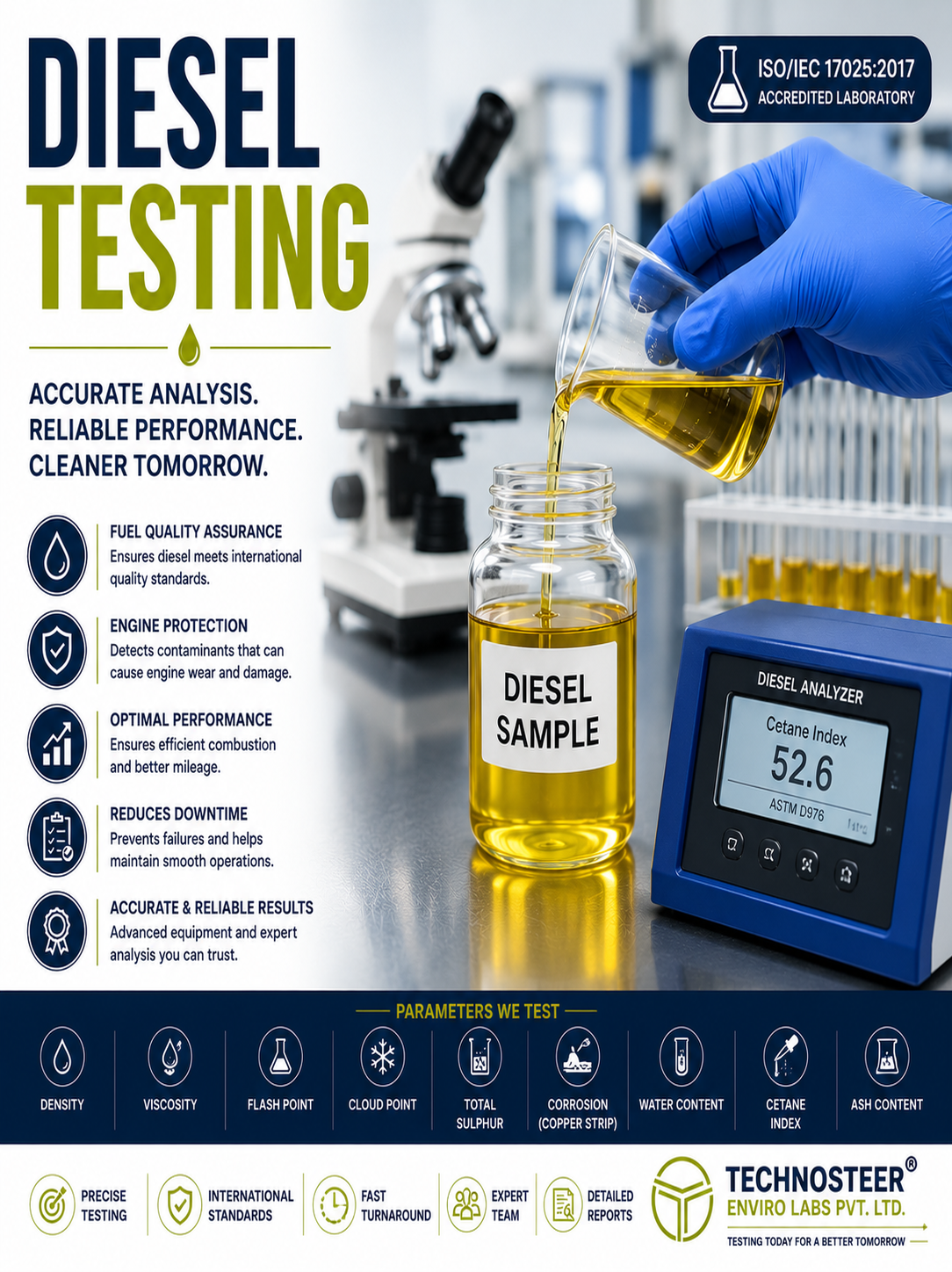 Technosteer diesel testing Diesel Testing - Image 1